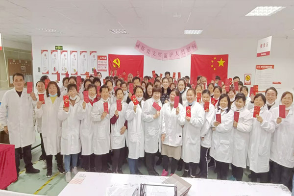 “有組織，就有溫暖”誠格黨支部節(jié)后工廠慰問